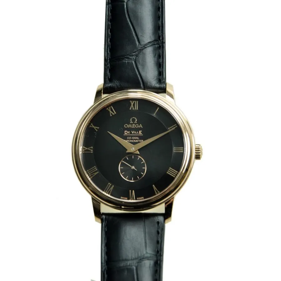 Omega De Ville Prestige 18kt Rose Gold Automatic Chronometer Watch 4614.50.01