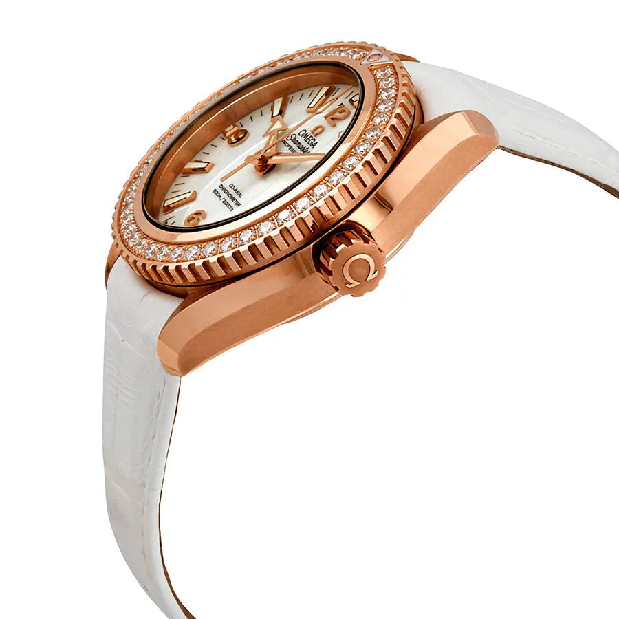 Omega Seamaster Planet Ocean 18kt Rose Gold Diamond Automatic Ladies Watch 23258382004001 232.58.38.20.04.001