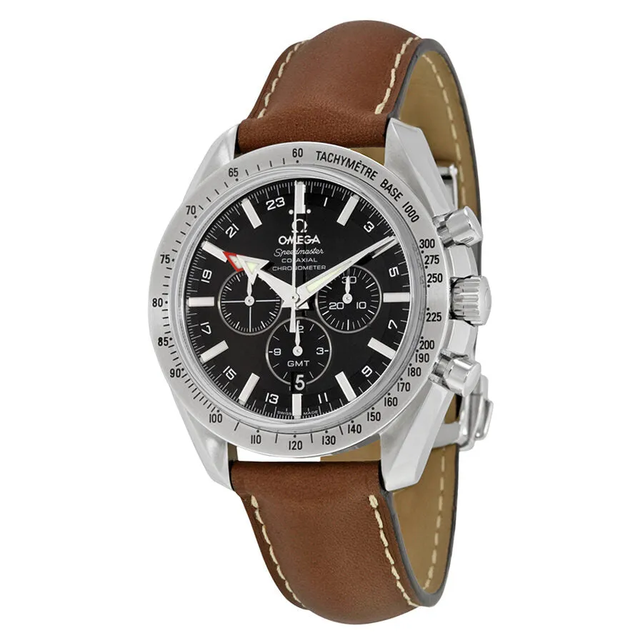 Omega Speedmaster Broad Arrow GMT Chronograph Automatic Men's Watch 38815037