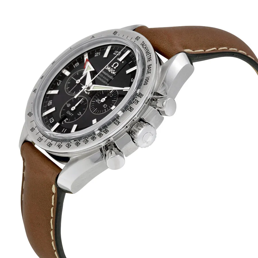 Omega Speedmaster Broad Arrow GMT Chronograph Automatic Men's Watch 38815037