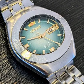 ORIENT Crystal Automatic Watch Day/Date Indicator Cal. 7S26A Wristwatch