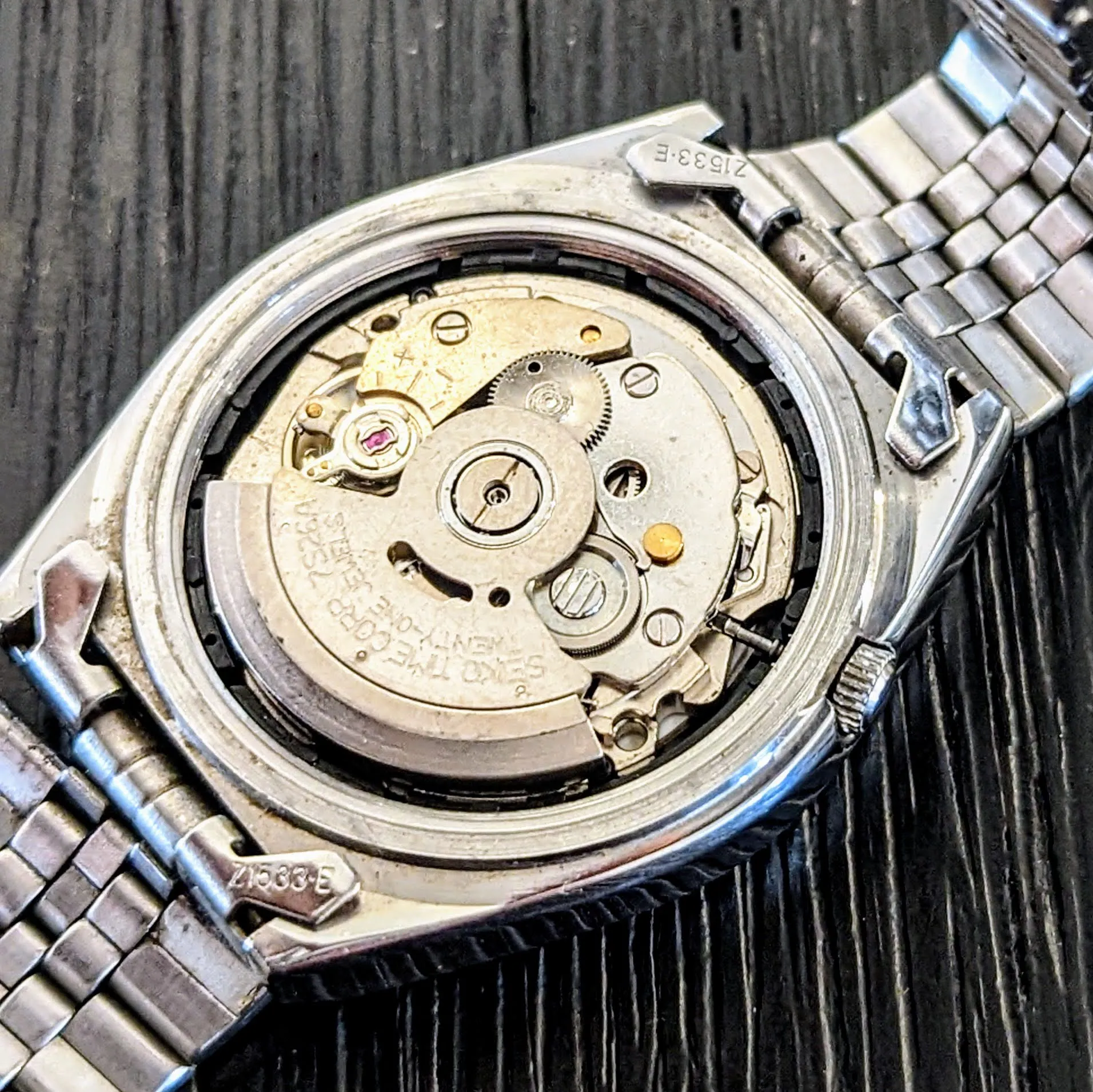 ORIENT Crystal Automatic Watch Day/Date Indicator Cal. 7S26A Wristwatch