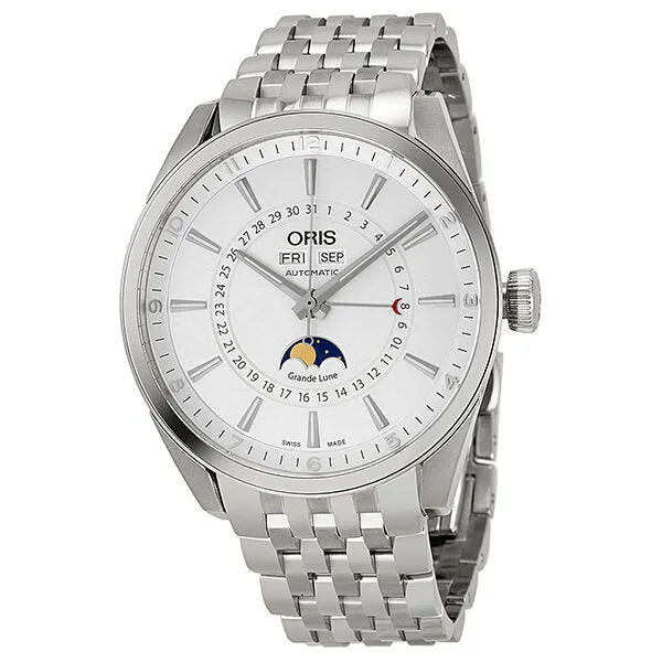Oris Artix Complication Automatic Silver Dial Stainless Steel Men's Watch 01 915 7643 4051 07 8 21 80