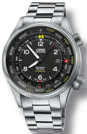 ORS Watch Big Crown ProPilot Altimeter Feet Bracelet