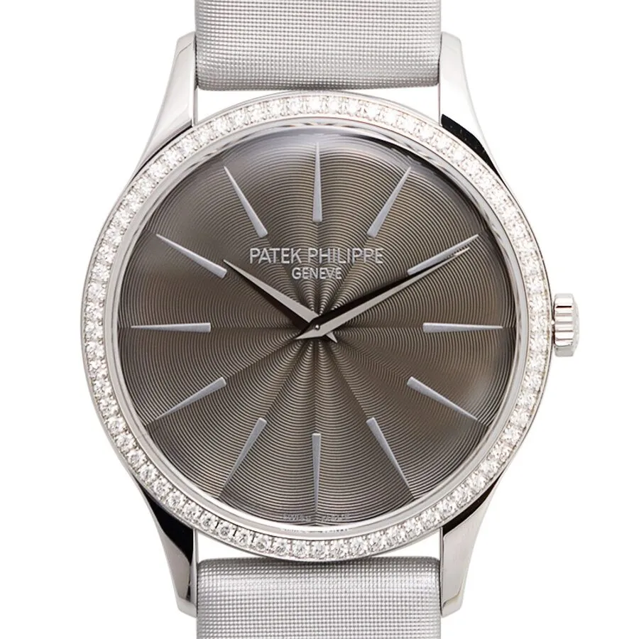 Patek Philippe Calatrava Ladies Hand Wound Watch 4897G-010