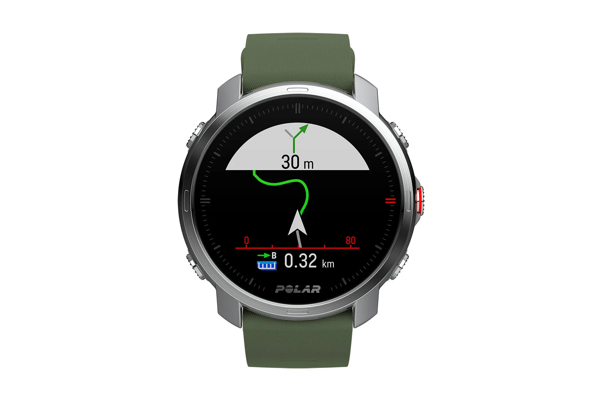 Polar Grit X Watch Green