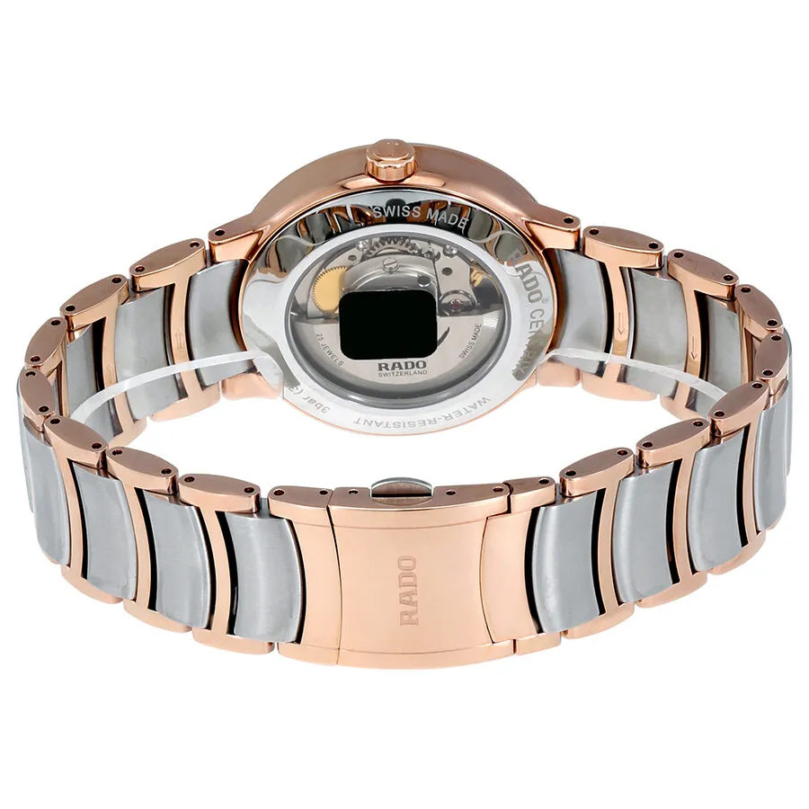 Rado Centrix Automatic  White Dial Two-tone Men's Watch R30036013