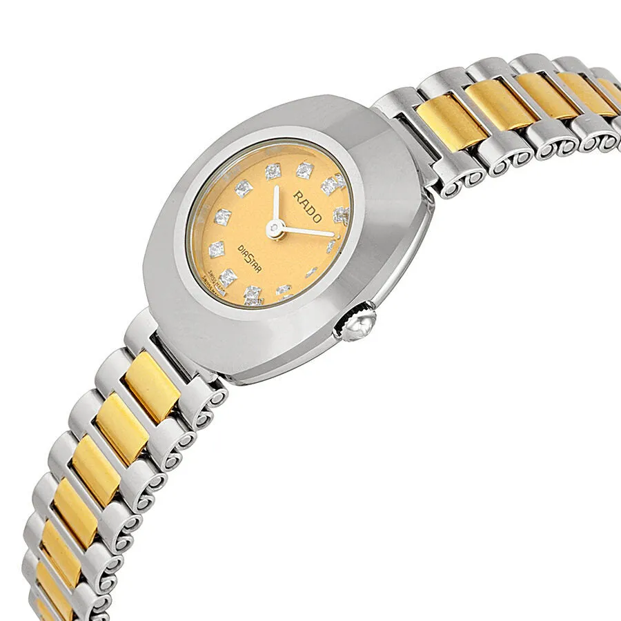 Rado Diastar Gold-Tone Dial Ladies Watch R125558633