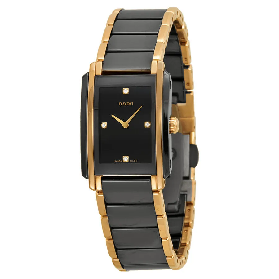 Rado Integral Jubile Ceramic Black Dial Watch R20612712