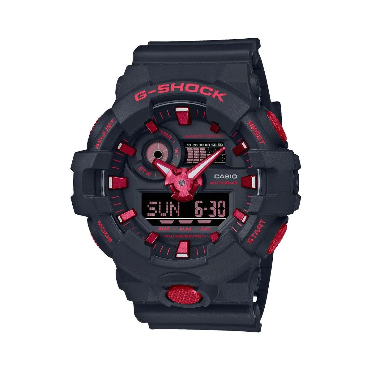 Red Ignite Series - Black & Red - GA700BNR-1A