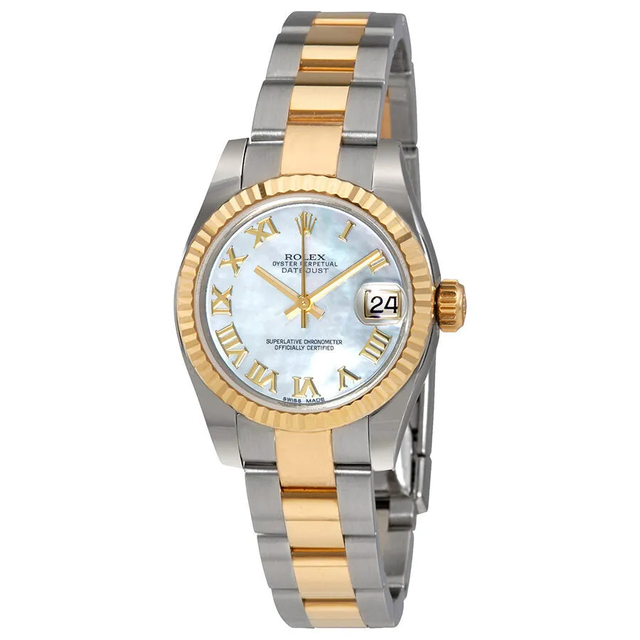 Rolex Datejust 31 Mother of Pearl Diamond Automatic Ladies Watch 178273MRO
