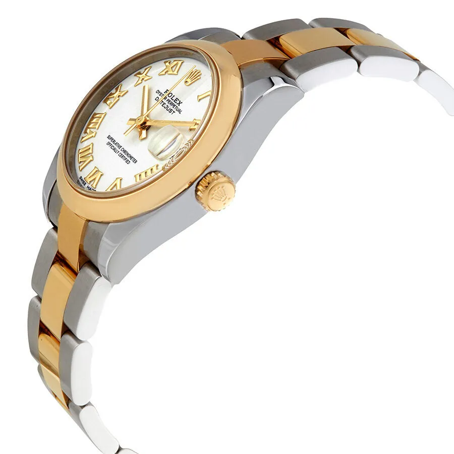 Rolex Datejust Lady 31 White Dial Stainless Steel and 18K Yellow Gold Oyster Bracelet Automatic Watch 178243WRO