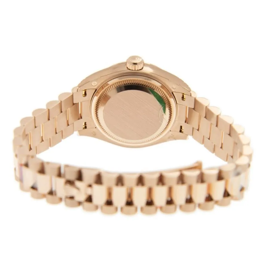 Rolex Lady Datejust 18kt Rose Gold Automatic Brown Dial Ladies Watch 279175-0014 279175CHRP