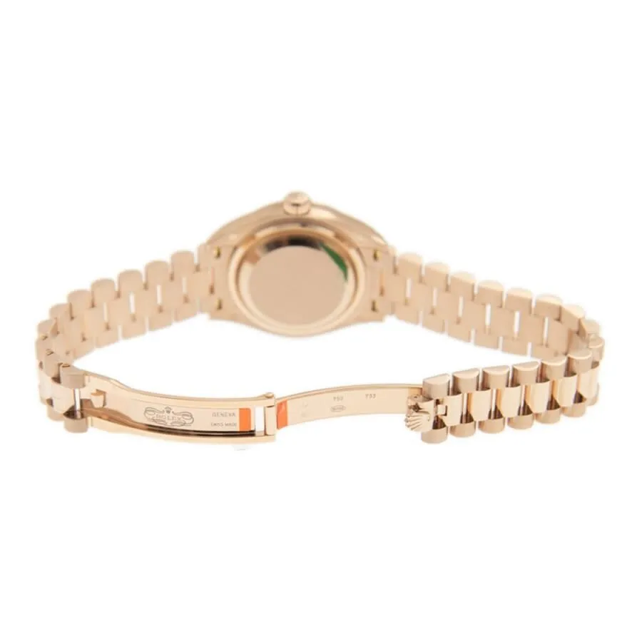 Rolex Lady Datejust 18kt Rose Gold Automatic Brown Dial Ladies Watch 279175-0014 279175CHRP