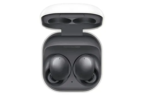 SAMSUNG Galaxy Buds 2 True Wireless Earbuds Noise Cancelling Ambient Sound Bluetooth Lightweight Comfort Fit Touch Control US Version, Graphite