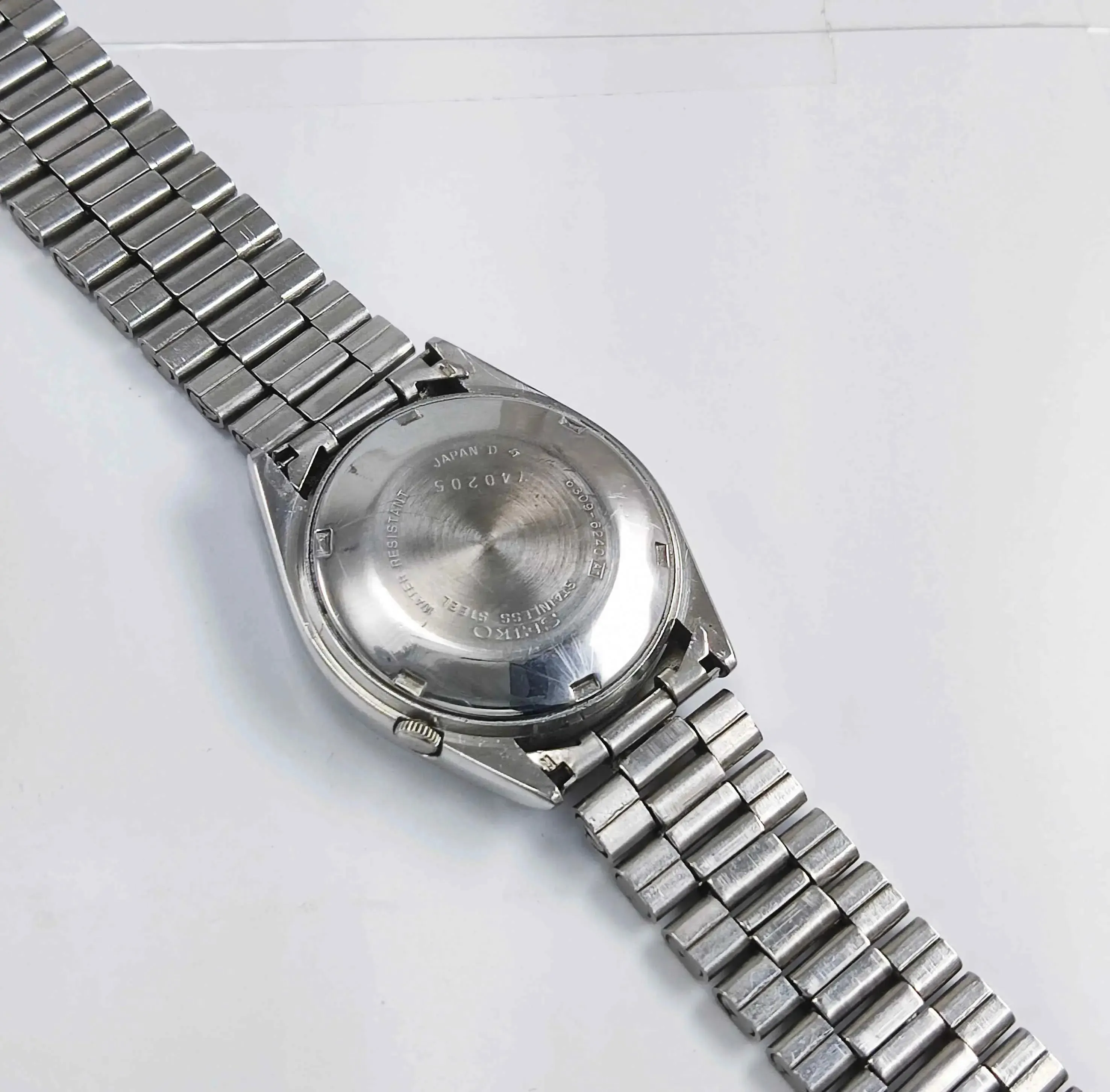 Seiko Automatic 6309A Red Dial 17 Jewels Men's Watch