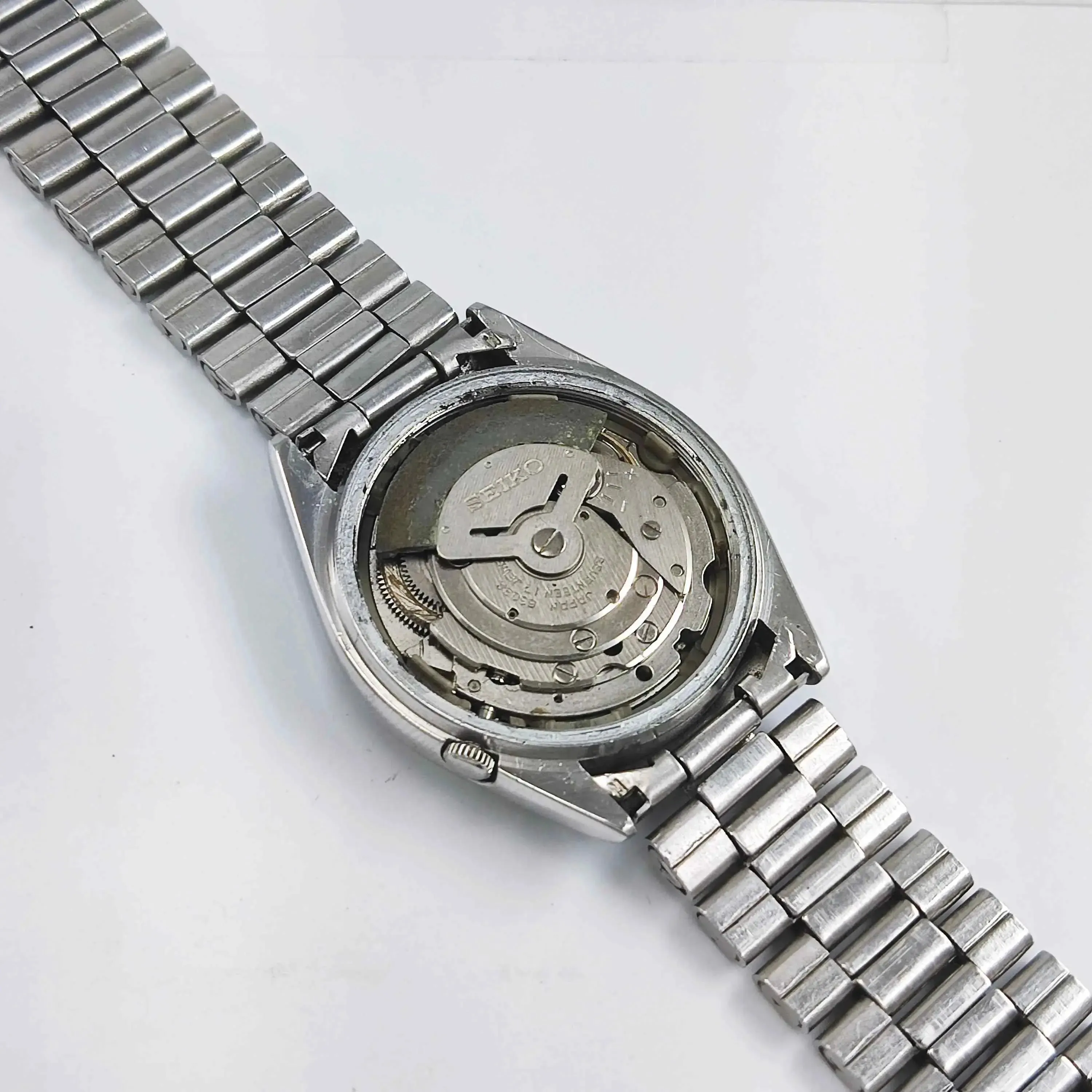 Seiko Automatic 6309A Red Dial 17 Jewels Men's Watch