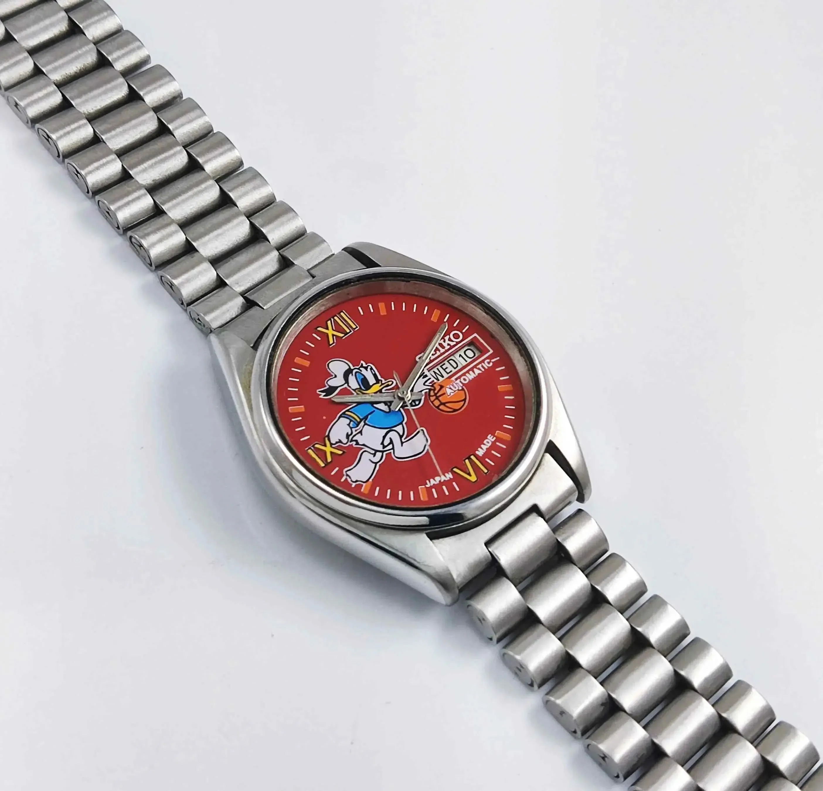 Seiko Automatic 6309A Red Dial 17 Jewels Men's Watch