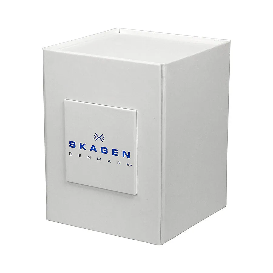 Skagen Champagne Dial Swarovski Crystal Gold-Tone Ladies Watch 456SGSG