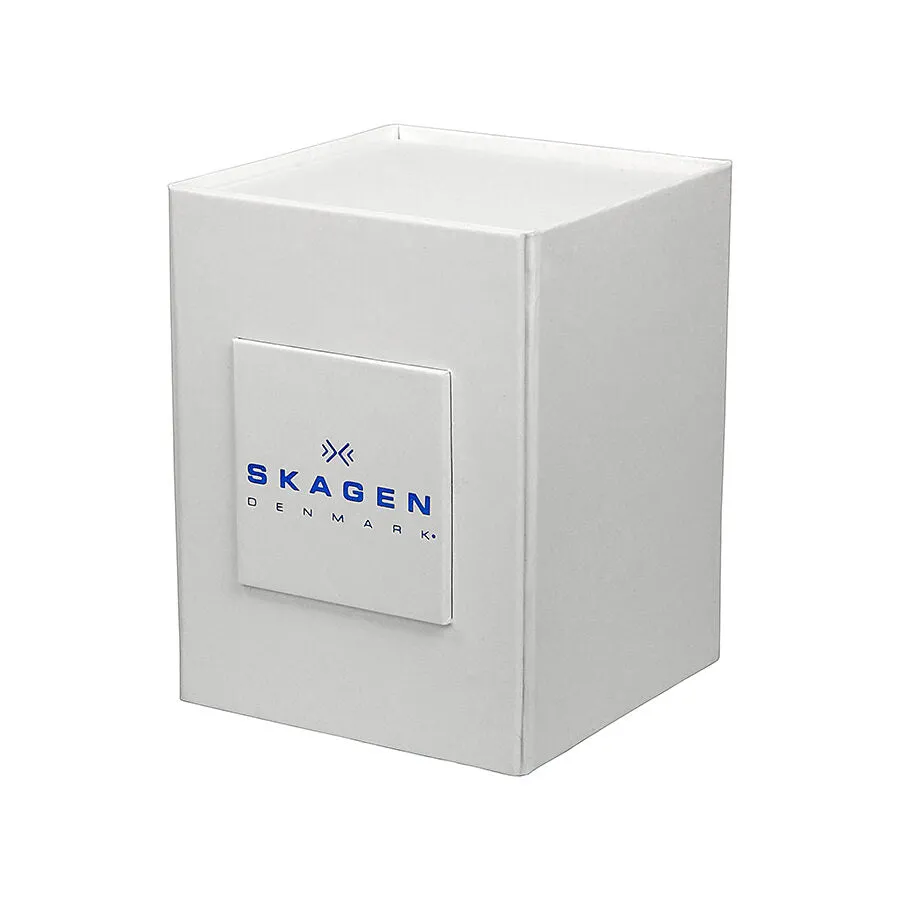 Skagen Gitte Silver Dial Rose Gold-tone Ladies Watch SKW2142