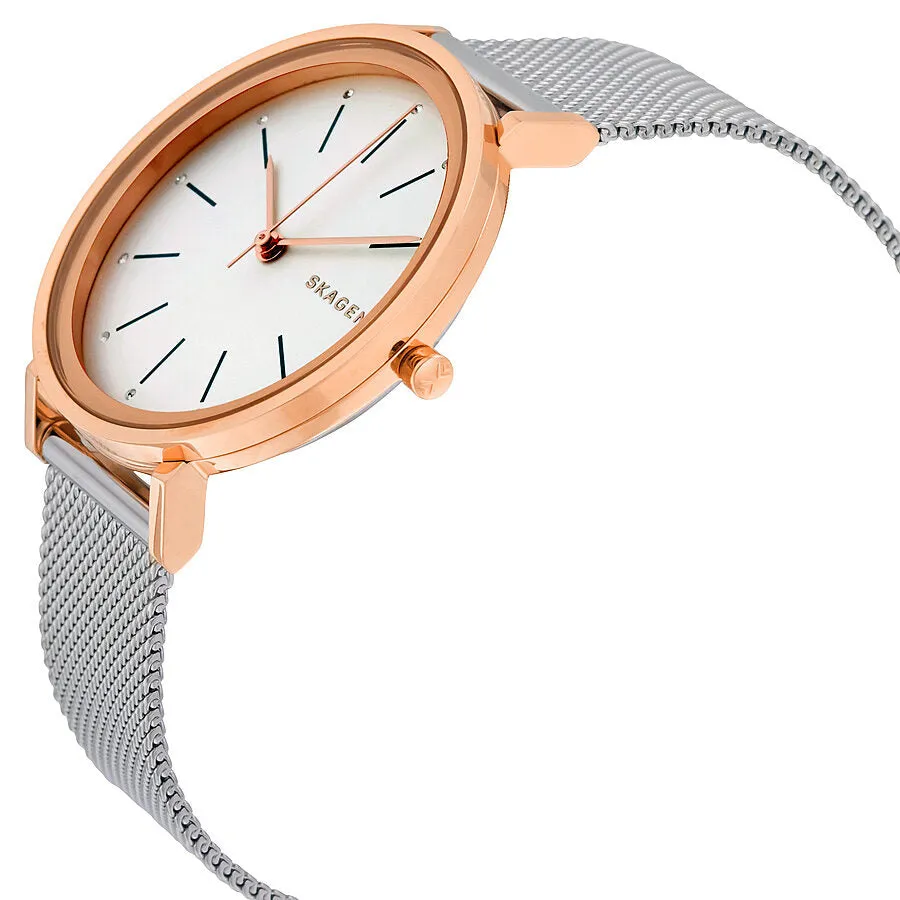 Skagen Hald Silver Two Tone Stainless Steel Ladies Watch SKW2506