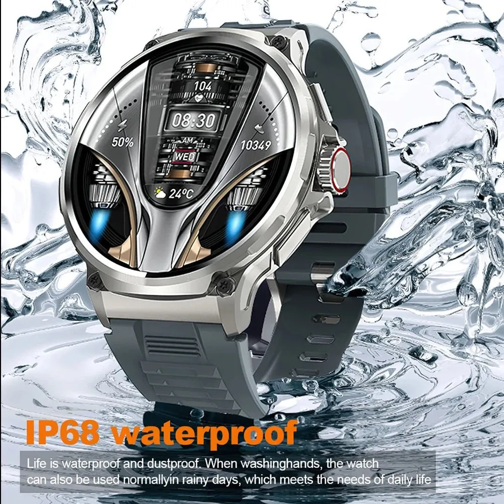 Smart Watch Men 710 mAh Large Battery 400  Dials Fitness Tracker GPS