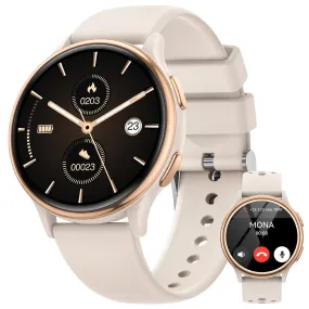 Smart Watches for Women [Make Call/Answer/400 Watch Face] Android Phones iPhone Compatible Christmas Birthday Gifts for Women Men, Fitness Tracker Watch Women Activity Tracker and SmartWatch for Women