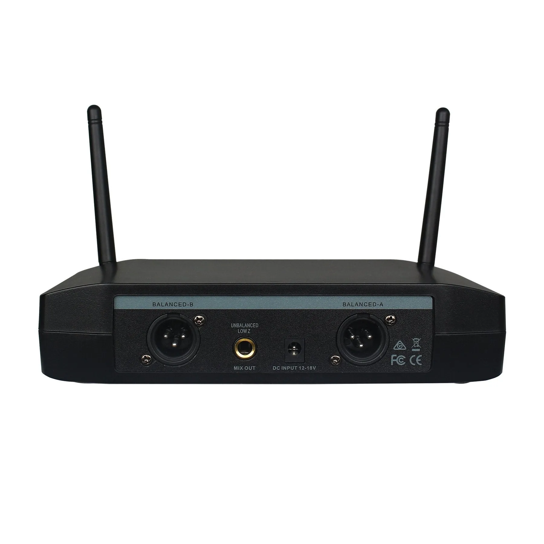 SoundArt Dual Channel UHF Wireless Microphone System with 2 x Handheld Mics