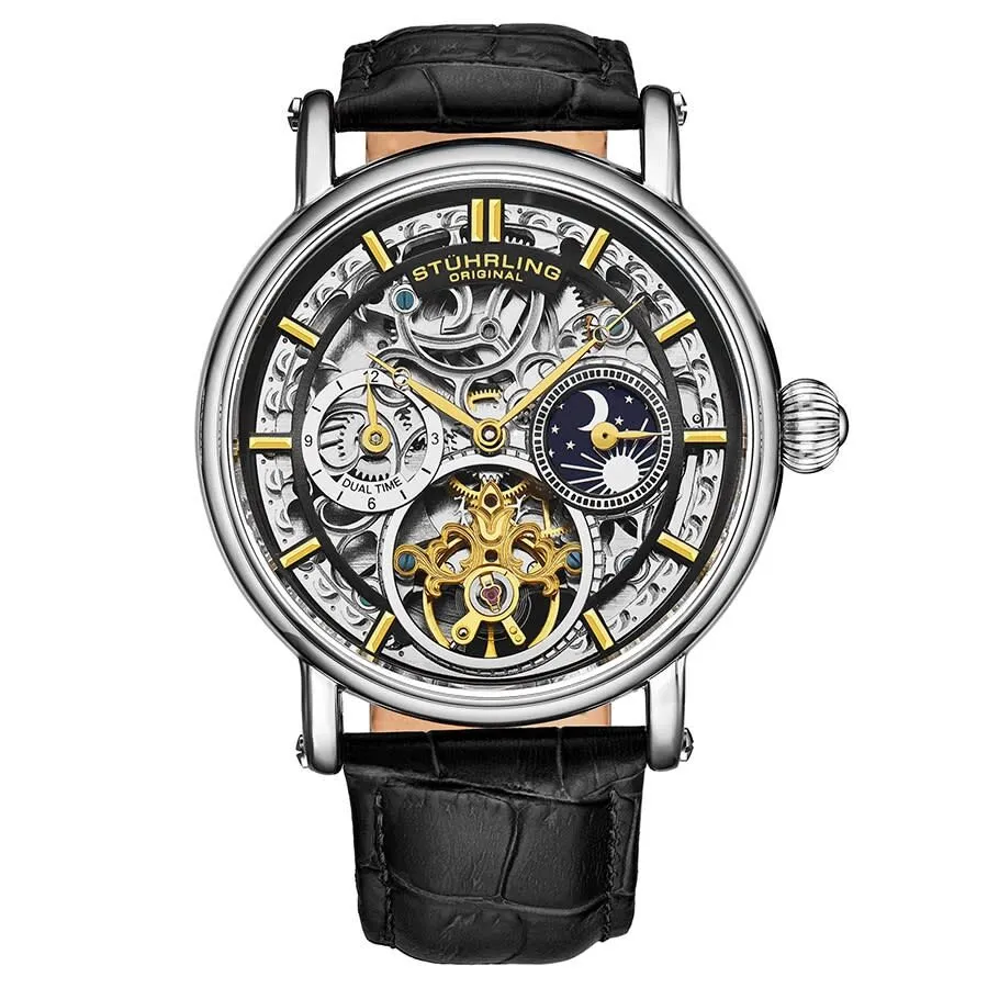 Stuhrling Original Legacy Automatic Black Dial Men's Watch M13581