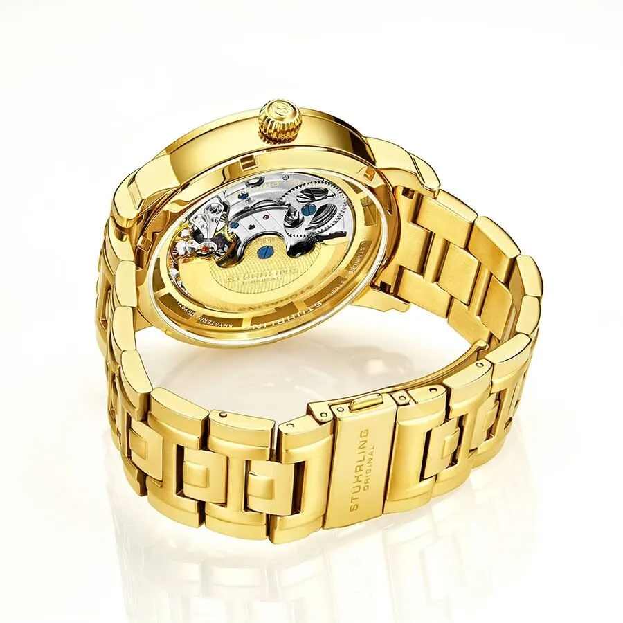 Stuhrling Original Legacy Automatic Gold Dial Men's Watch M13496