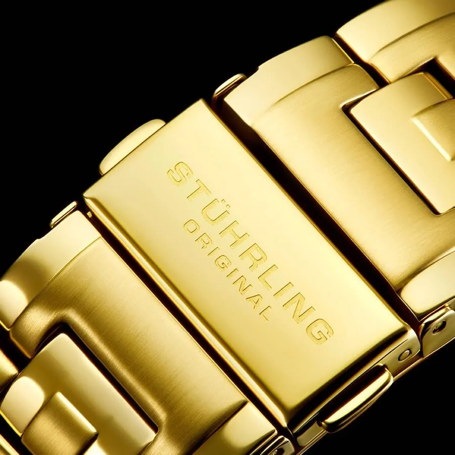 Stuhrling Original Legacy Automatic Gold Dial Men's Watch M13496