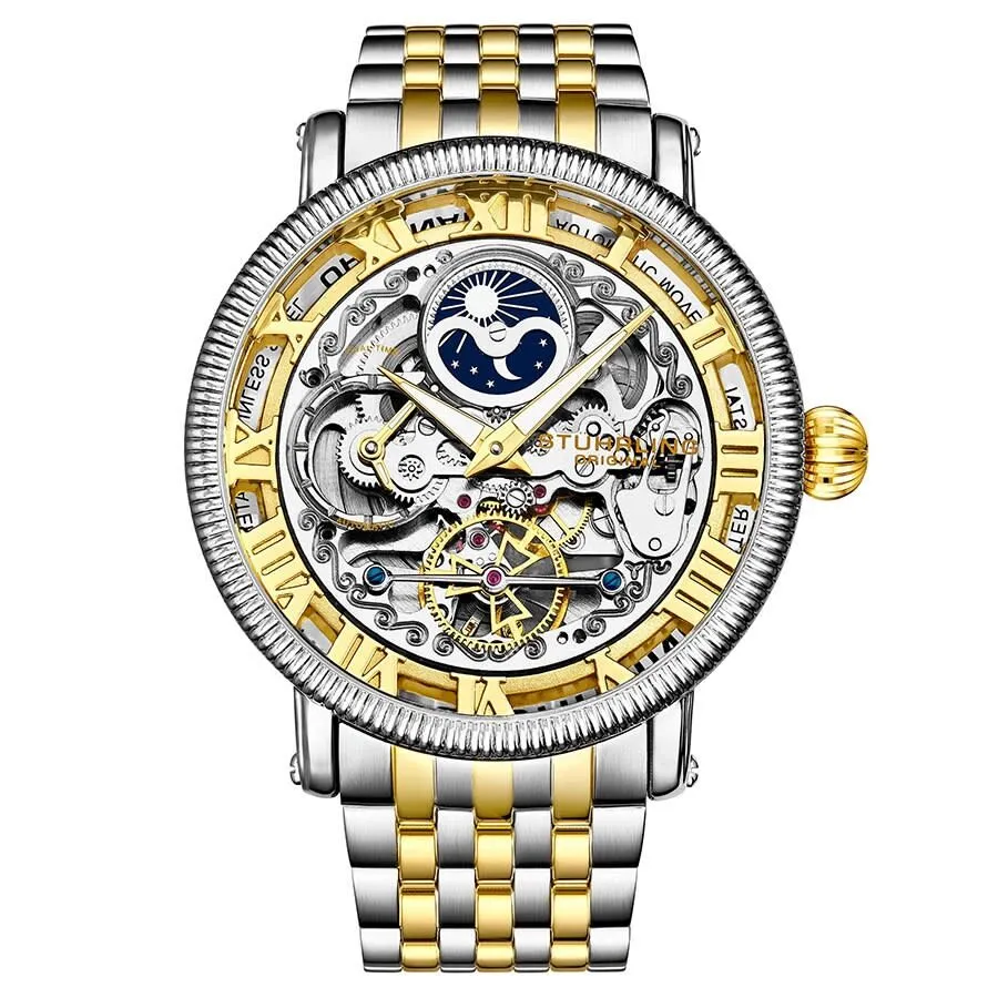 Stuhrling Original Legacy Automatic Gold Dial Men's Watch M13564
