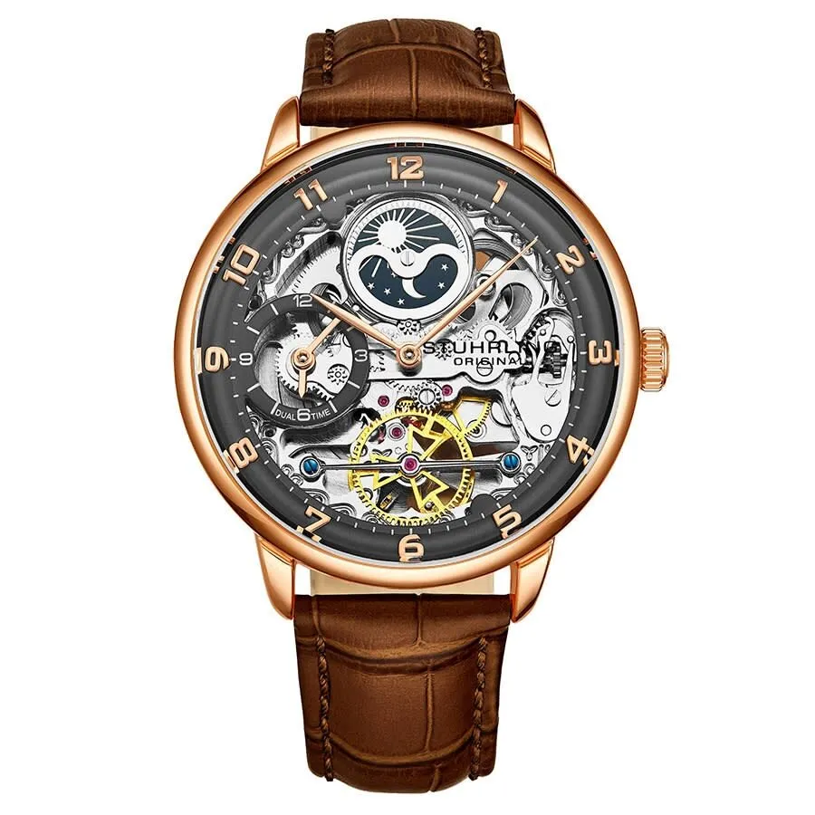 Stuhrling Original Legacy Automatic Gunmetal Dial Men's Watch M13593