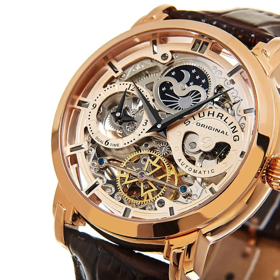 Stuhrling Original Legacy Automatic Rose Dial Men's Watch M13522