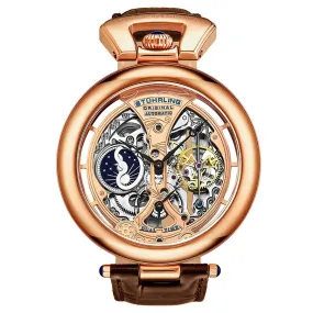 Stuhrling Original Legacy Automatic Rose Gold Dial Men's Watch M13579