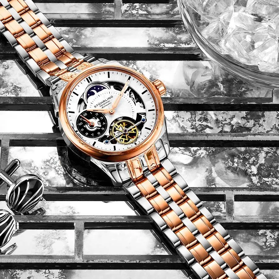 Stuhrling Original Legacy Automatic Silver Dial Men's Watch M13487