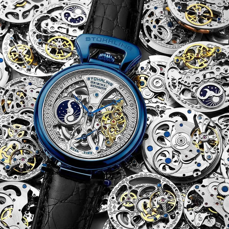 Stuhrling Original Legacy Automatic Silver Dial Men's Watch M13569