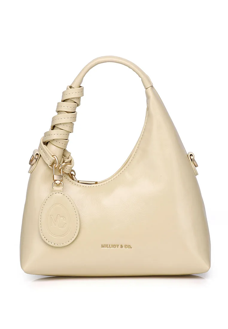 Sunova Mini Top Handle Bag (Light Yellow)