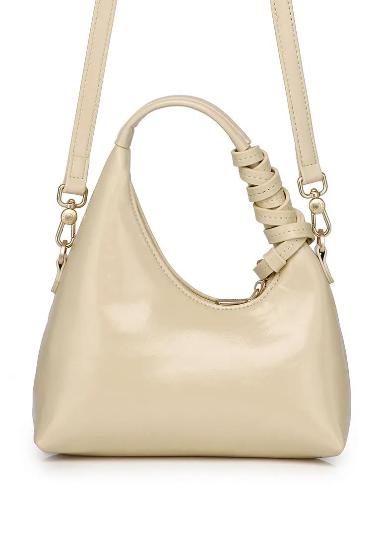 Sunova Mini Top Handle Bag (Light Yellow)