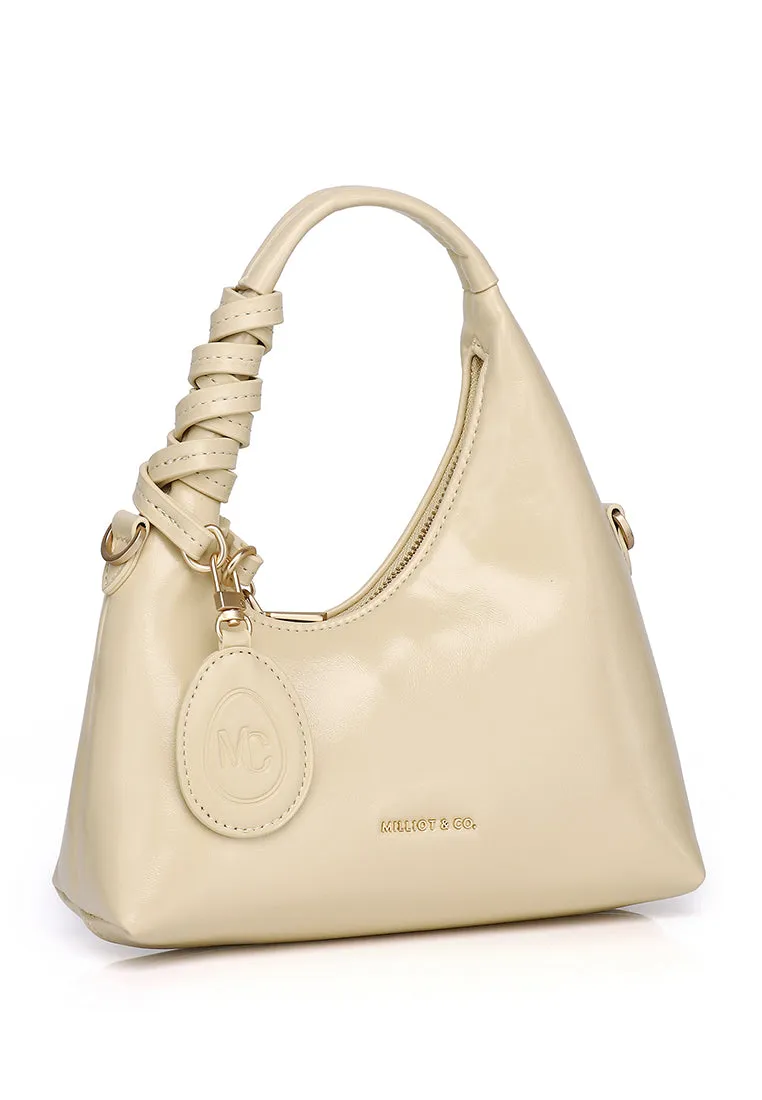 Sunova Mini Top Handle Bag (Light Yellow)