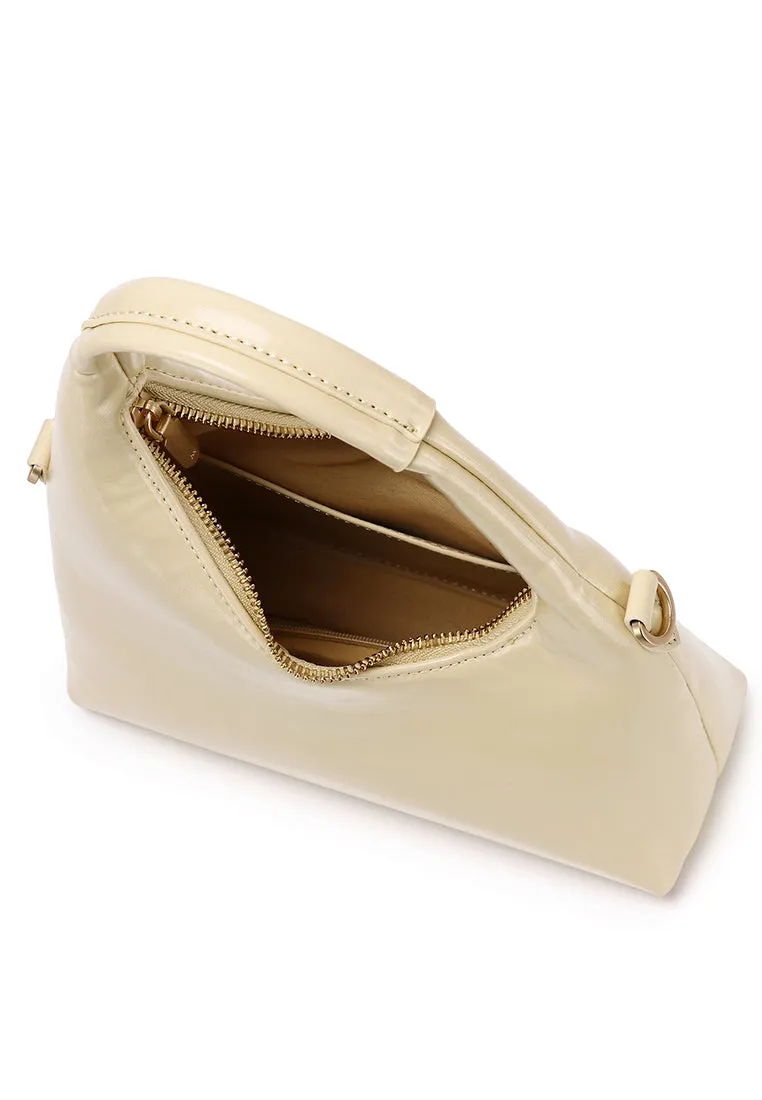 Sunova Mini Top Handle Bag (Light Yellow)