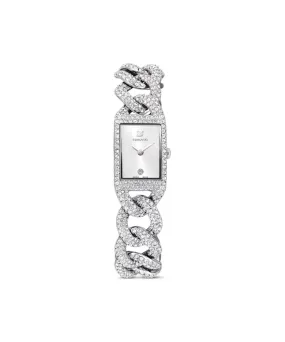 SWAROVSKI COCKTAIL WATCH IN SILVER