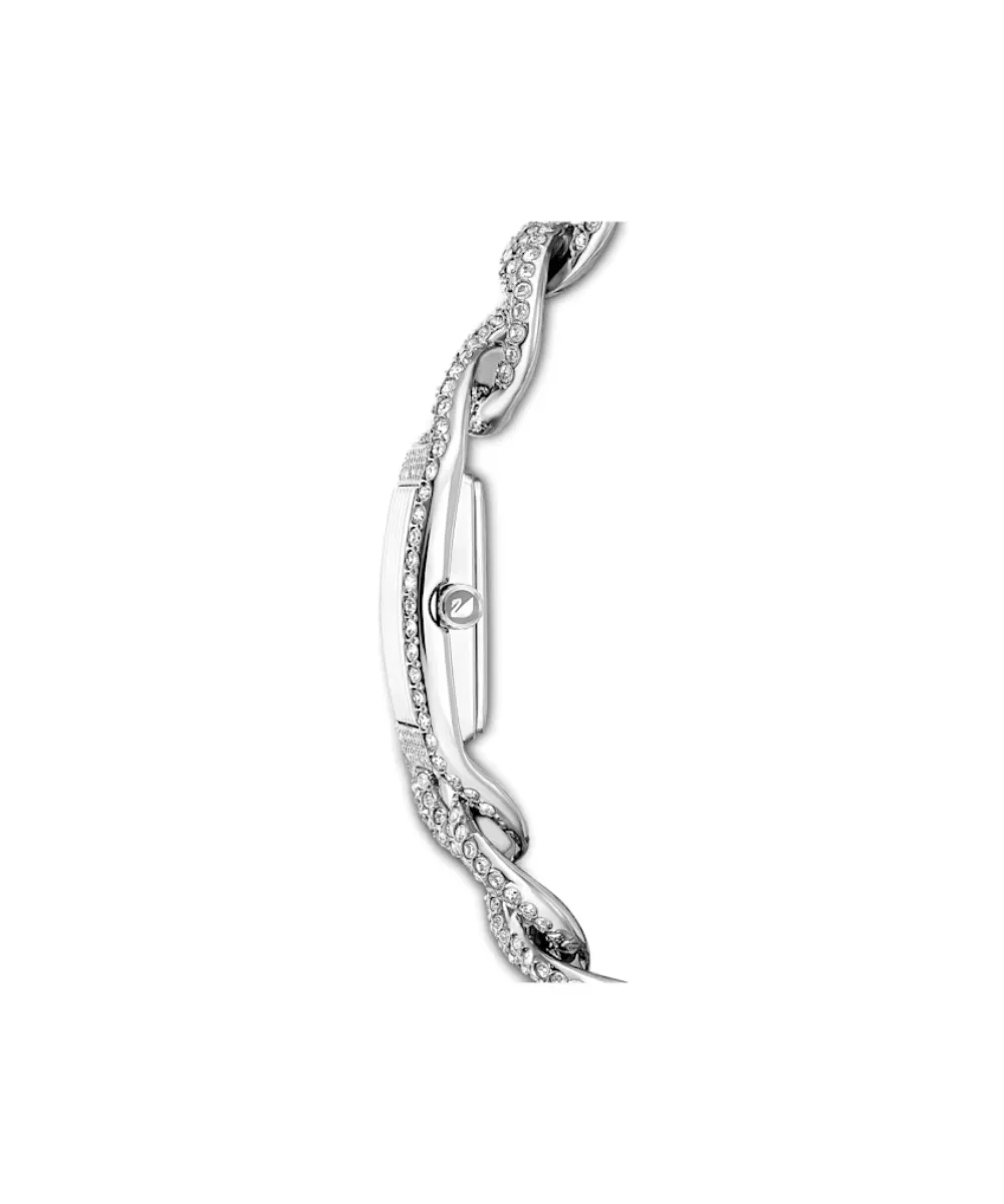 SWAROVSKI COCKTAIL WATCH IN SILVER