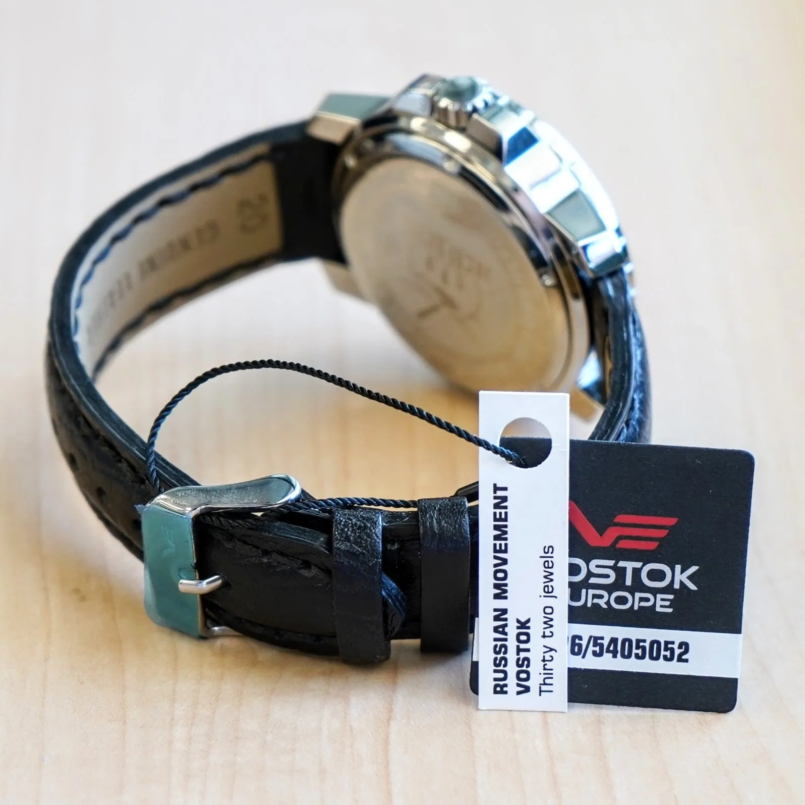 VOSTOK-EUROPE Expedition GMT Watch 2006 Trophy Automatic Limited Edition Watch 32 Jewels - Box & Papers!