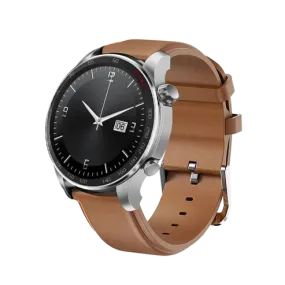 YOLO Ultron - Genuine Leather Strap Super AMOLED Smartwatch