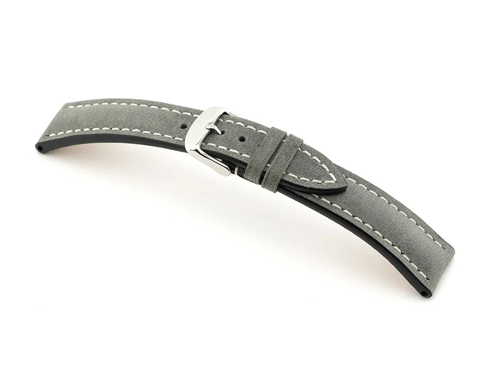 York - Stone Grey - Vintage Leather